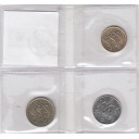 ESTONIA set monete circolate da 1 -  5 - 10 - 20 Senti -Anni Vari